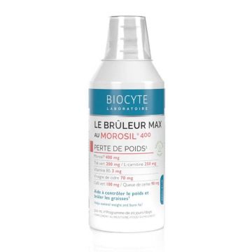Biocyte Slimming Le Brûleur max au Morosil® Favorise la perte de poids 500ml