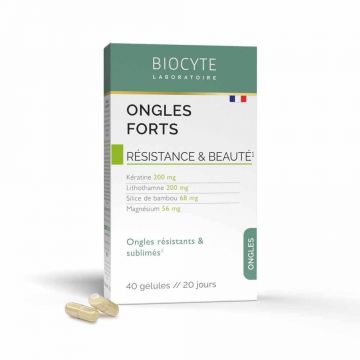 Biocyte Strong Nails Putere și frumusețe 40 capsule
