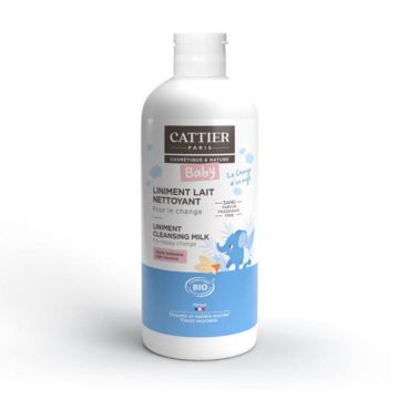 Cattier Baby Linen and Cleansing Milk pentru schimbarea scutecelor Bebe Bio 200 ml
