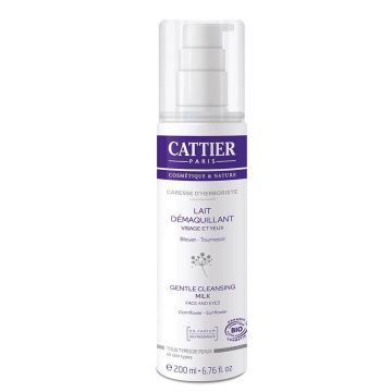Cattier Caresse D'herboriste Lait Demaquillant Bio 200ml