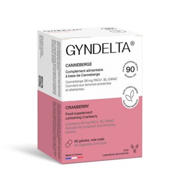 Ccd Gyndelta Cranberry Pacs 90 Capsule 36mg