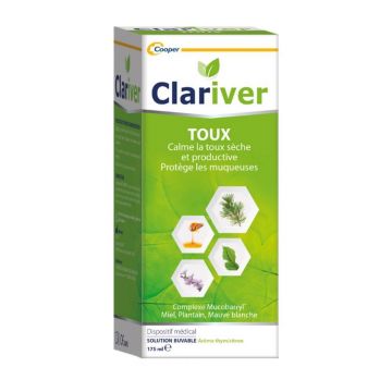 Clariver sirop de tuse pentru adulți 175 ml