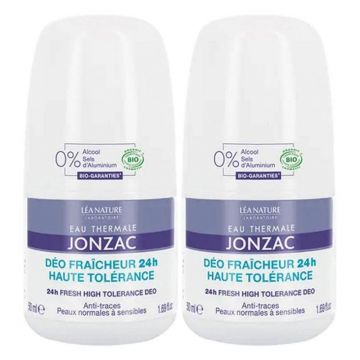 Deodorant cu apǎ termalǎ Jonzac, toleranță ridicată, 2 x 50 ml, Lea Nature