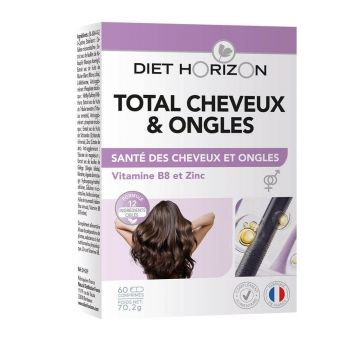 Dieta Horizon Total Cheveux & Ongles 60 comprimés