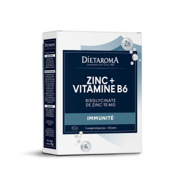 Dietaroma Diet Zinc Vitamine B6 60 Tablete