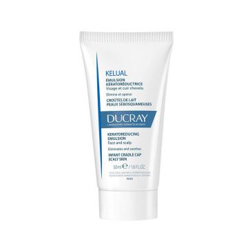 Ducray Kelual Keratoregulatory Emulsion Milky Scab Infants Face and Scalp 50ml