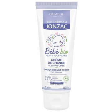 Eau thermale Jonzac Bebe Creme De Change Bio 75ml
