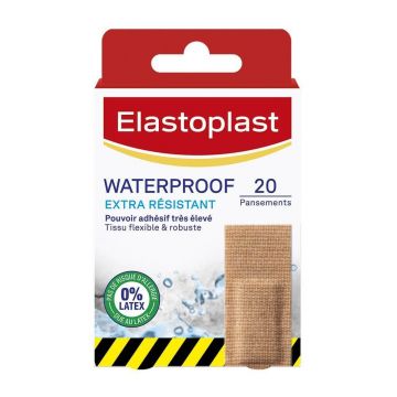 Elastoplast Plasturi impermeabile Extra rezistente 1 dimensiune 20pcs