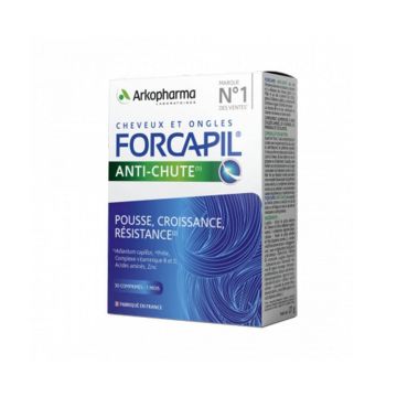 Forcapil anti-căderea părului, 30 comprimate filmate, Arkopharma