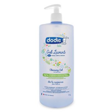 Gel de spălare Dodie 3 în 1 din primele zile 1l