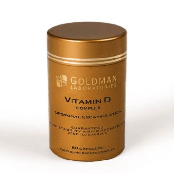 Goldman Laboratories Complex lipozomal de vitamina D 60 capsule