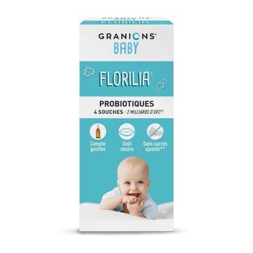 Granions Baby Florilia Probiotice gust neutru 15ml