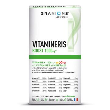 Granions Vitamineris Boost 1000mg 30 comprimate