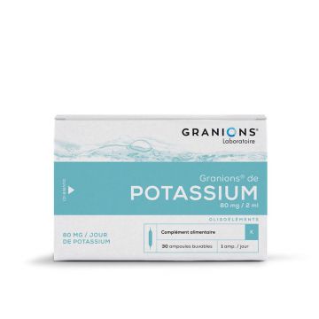 Granule Potasiu 30 fiole 60 ml