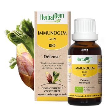 Herbalgem Gemmotherapy Complexes Immunogem GC09 Organic Defence 30ml