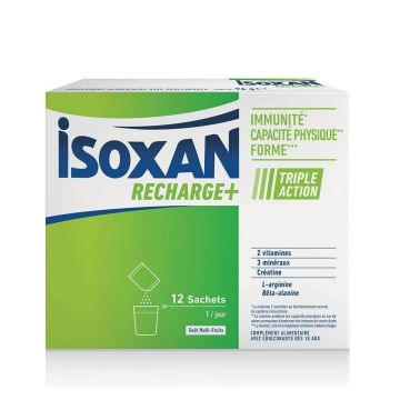 Isoxan Refill+ Triplă acțiune 12 pungi