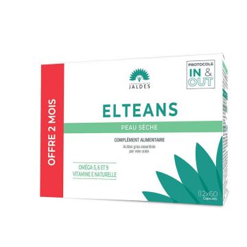 Jaldes Elteans Omega 3,6,9 piele uscată 2x60 capsule