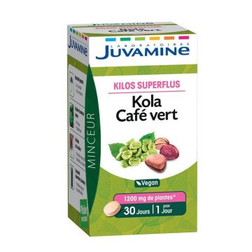 Juvamine Kola Green Coffee 30 Tablete