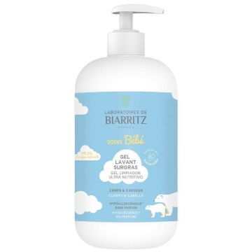 Laboratoires De Biarritz Baby Products Organic Body and Hair Cleanser 500ml