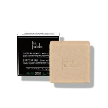 Les Huilettes Săpun organic purificator pentru mâini și corp 120g