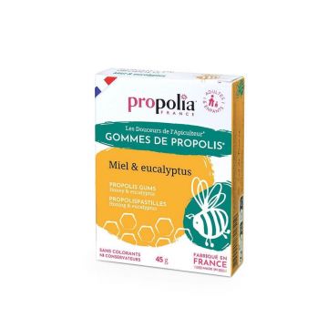 Miere de propolis și gumă de eucalipt 45g
