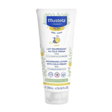 Mustela Cold Cream Lapte hrănitor Piele uscată 200 ml