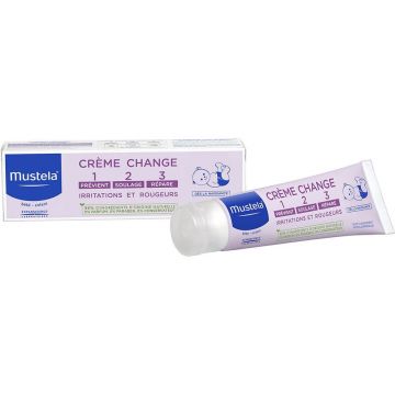 Mustela Cremă pentru schimbarea scutecului 123 Iritație și roșeață De la naștere 100ml