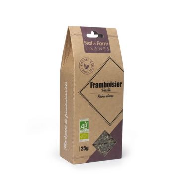 Nat&Form Ceai de plante cu frunze de zmeură 25g