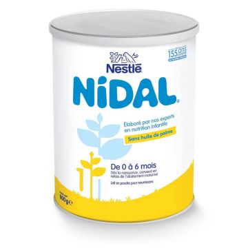 Nestlé Nidal Lapte praf 1 0-6 luni 800g