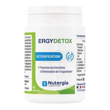 Nutergia Ergidetox Detoxificare 60 capsule