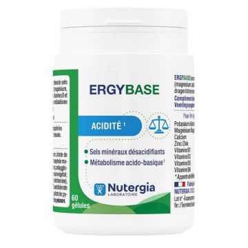 Nutergia Ergybase Aciditatea 60 capsule