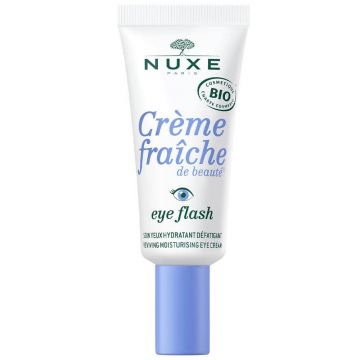 Nuxe Creme Fraîche De Beaute Anti-fatigue Tratament hidratant pentru ochi Flash Organic 15ml