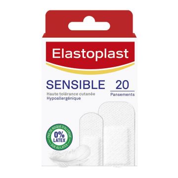 Pansamente Elastoplast pentru piele sensibilă x20
