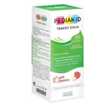 Pediakid Sirop cu aromă de mere Transit Doux 125 ml