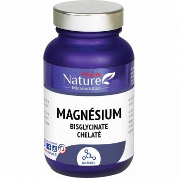 Pharm Nature Micronutrition Magneziu bisglicinat chelat 60 capsule
