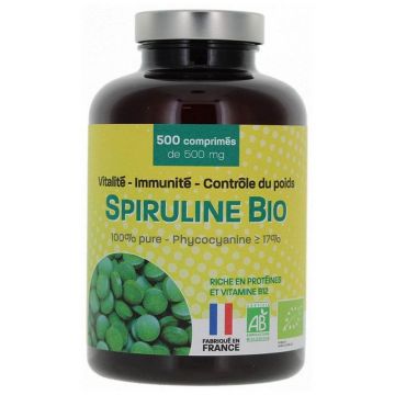 Pharm'Up Spiruline Bio 500mg 500 Tablete