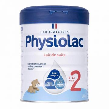 Physiolac 2 Lapte praf 6-12 luni 800g