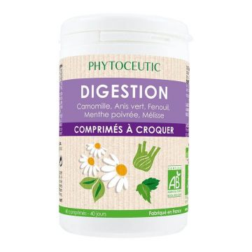Phytoceutic Organic Digestion 40 comprimés à croquer