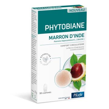 Pileje Phytobiane Horse Chestnut Confort circulator 30 comprimate