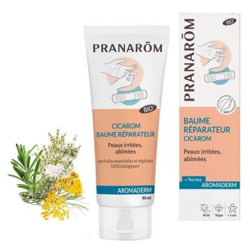 Pranarôm Aromaderm Cicarom Bio Eco Balsam reparator 40 ml