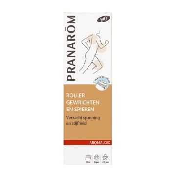 Pranarôm Aromalgic Biologic Articulații și mușchi Roller 75ml
