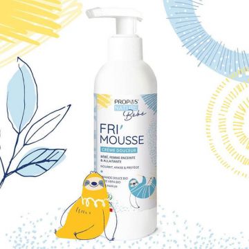 Propos'Nature Fri'mousse Cremă organică Delicatețe pentru toate tipurile de piele 200 ml