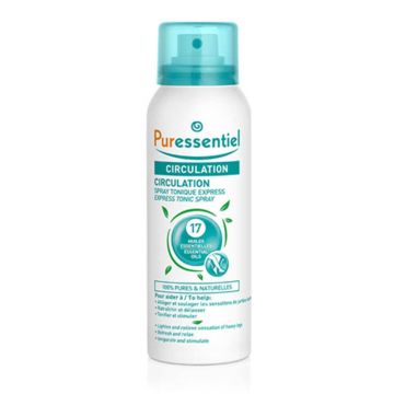 Puressentiel Circulation Espresso Tonic Spray Aux 17 Circulation 100ml