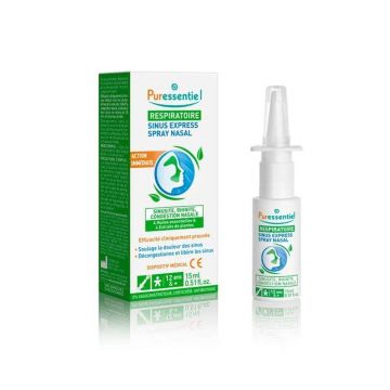 Puressentiel Respirazione Express Sinus Spray nazal Dispozitiv medical 15ml
