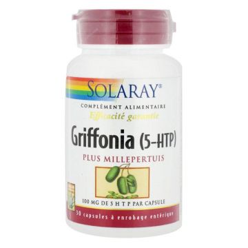 Solaray Griffonia 5-HTP + Sunătoare, 30 capsule, Noria Distribution