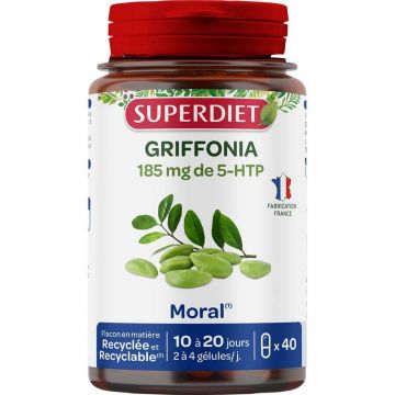 Superdiet Griffonnia 185 mg 5-HTP Morale 40 capsule