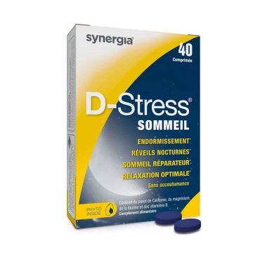 Synergia D-stress Somn 40 Tablete
