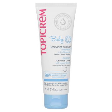 Topicrem Newborn Baby Diaper Cream Barrier De la naștere 75ml