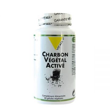 Vit'All+ Charcoal vegetal activ 400 mg 60 capsule