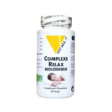 Vit'All+ Complex organic de relaxare 60 capsule